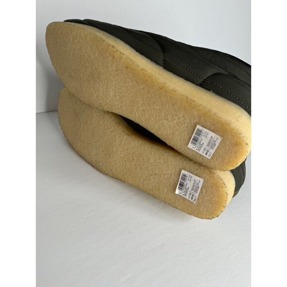 Clarks Originals Mens Wallabee Moccasin Boots Green Casual Size 13 EU 47 UK 12 - Picture 7 of 7